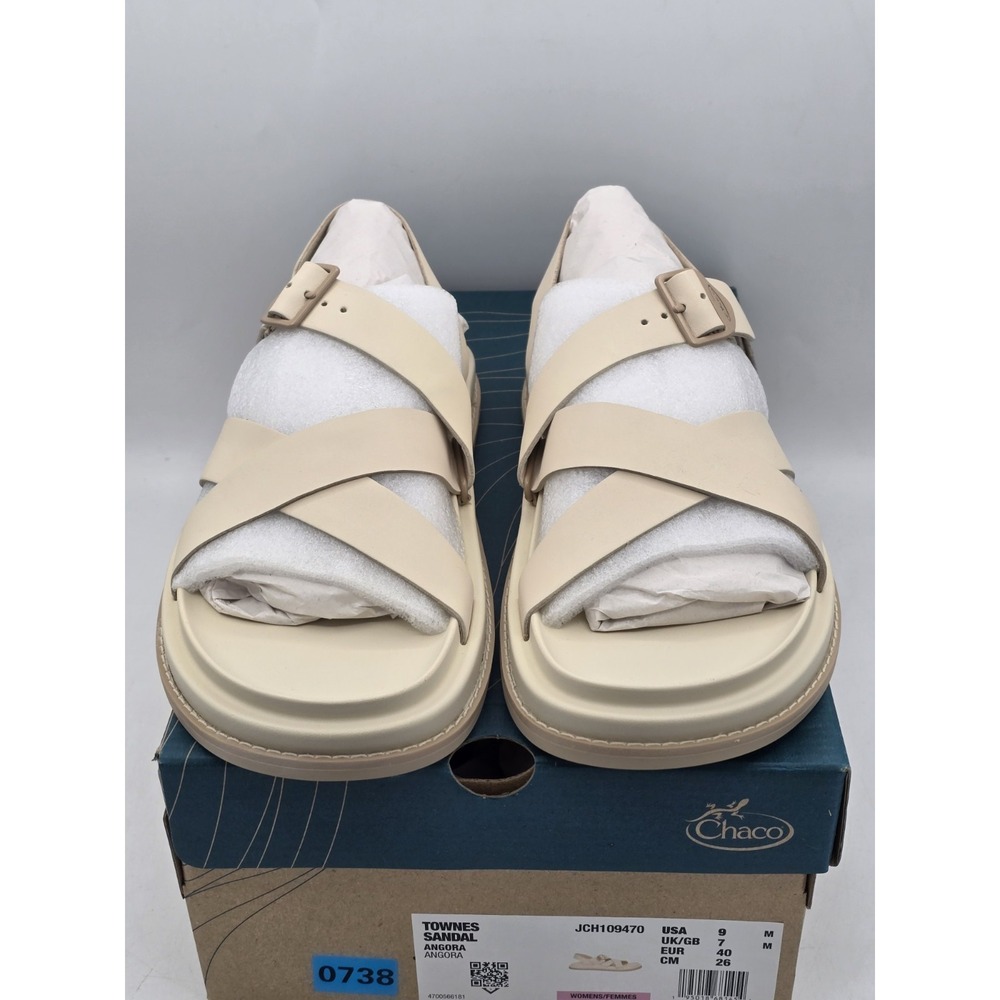 NIB Chaco Women's Townes Sandal - Color Angora - Size 9M - Picture 3 of 12